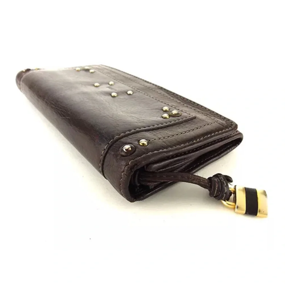 EUC-Chloe Paddington Brown Leather Long Bifold Wallet. 🎉🔥